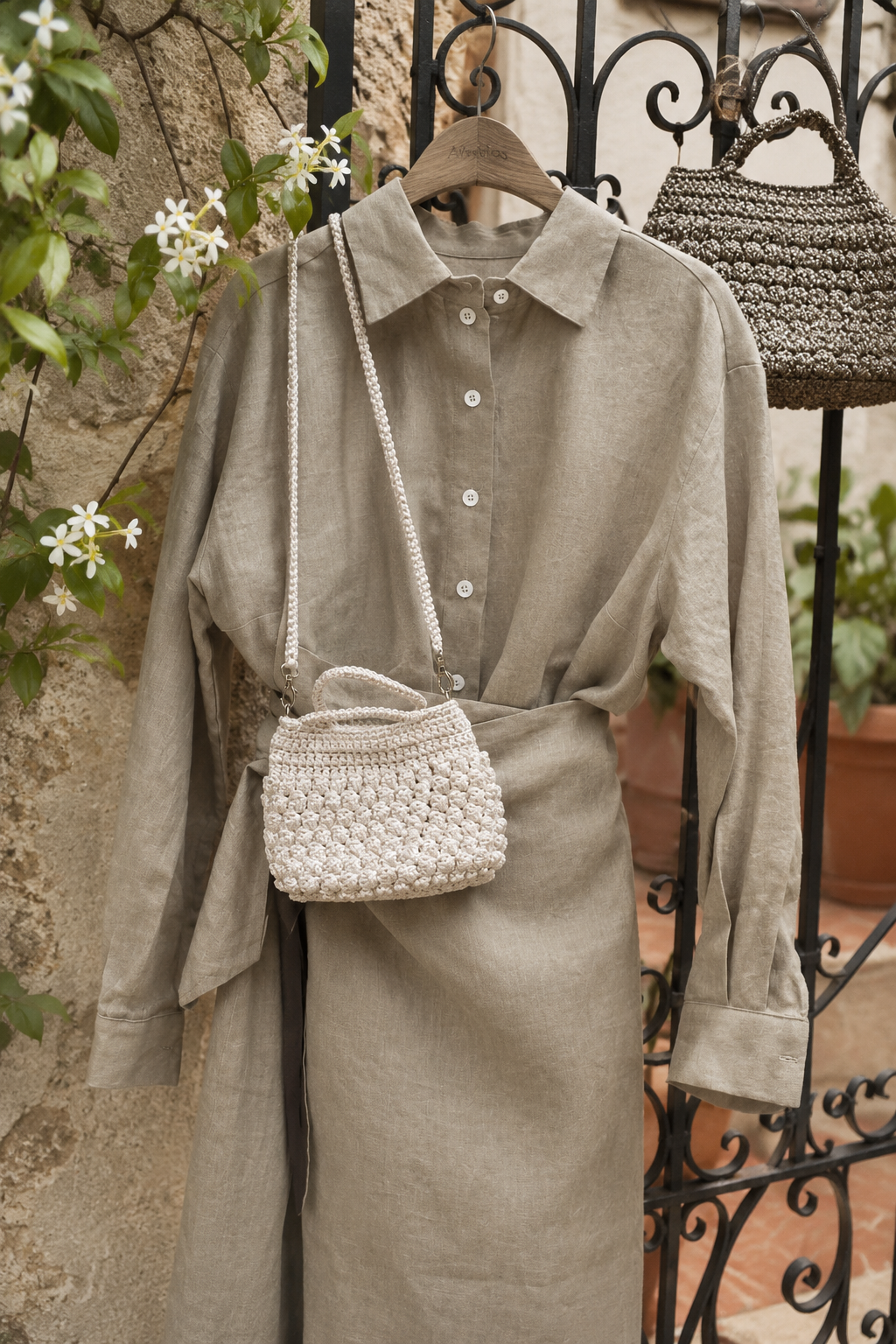 Camicia Over 100% lino