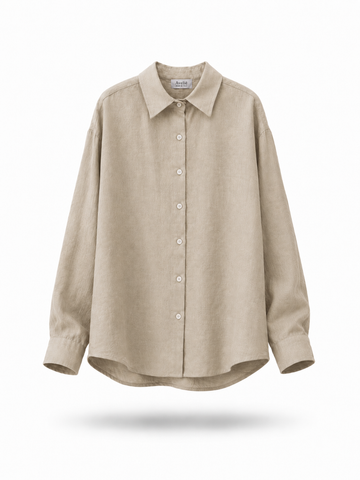 Camicia Over 100% lino