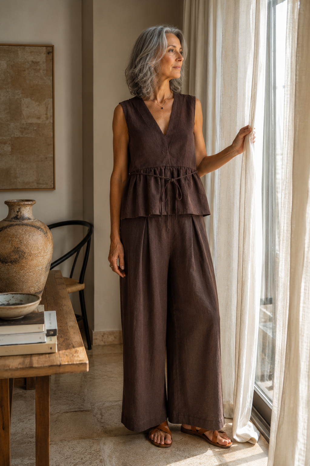Pantalone Essenza 100% lino