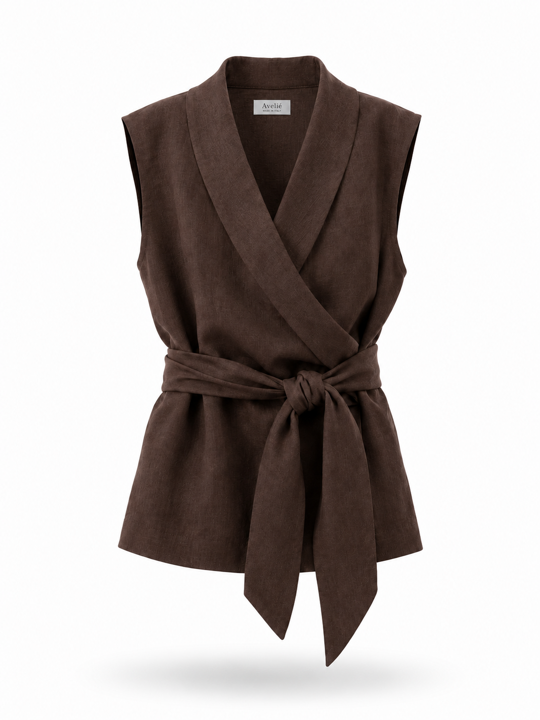 Gilet Piuma 100% lino